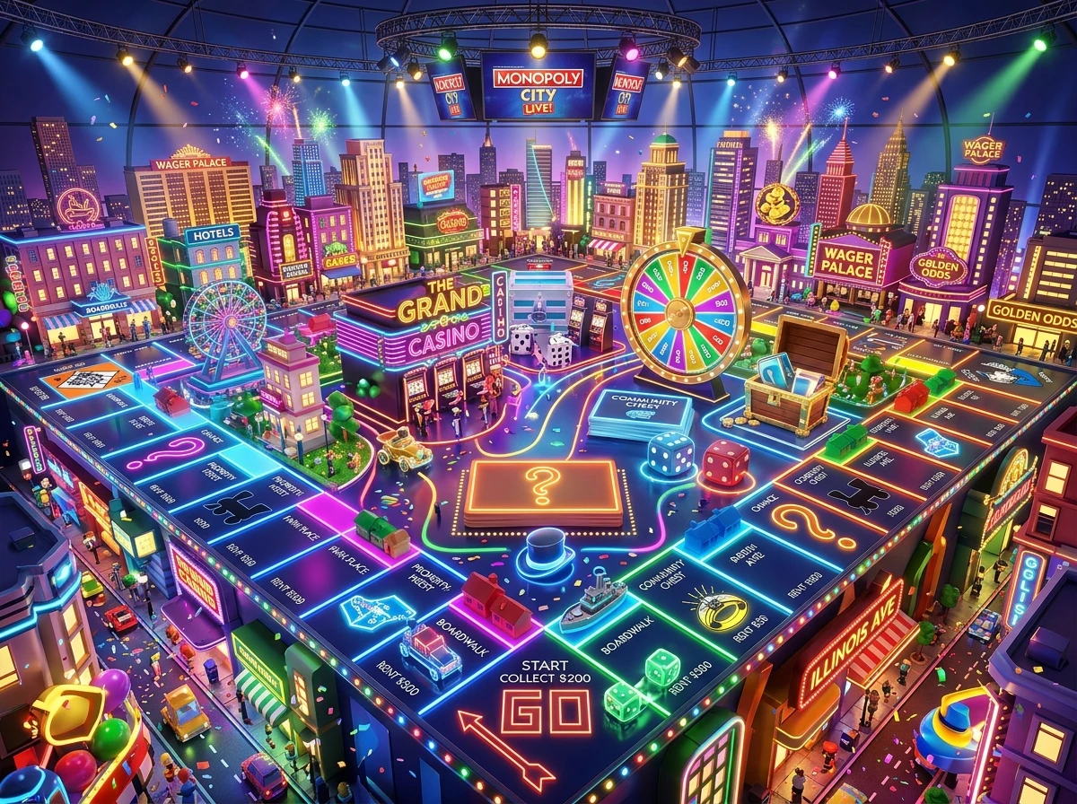 Levendig 3D bordspel
